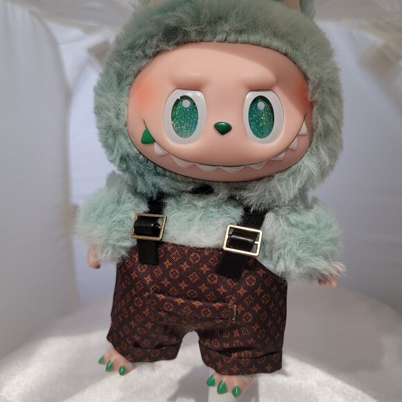 Pop Mart Overall Labubu Clothing Outfit #8 - Picture 1 of 2